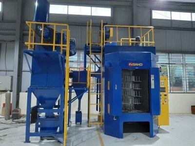 Máy phun bi dạng giá treo quay có cấu tạo và tính năng gì?