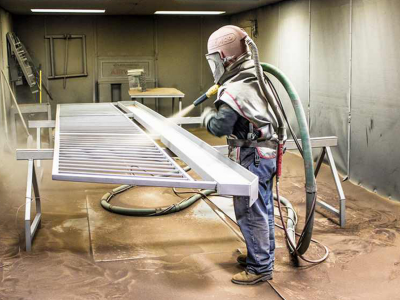 Những lỗi phổ biến thường gặp trong quá trình phun cát