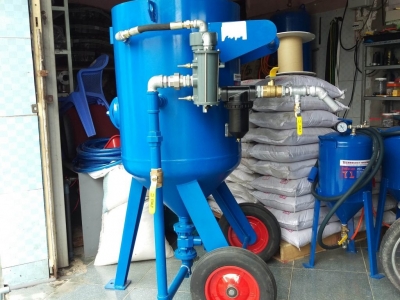 Báo giá máy phun cát tại Đồng Nai chuẩn