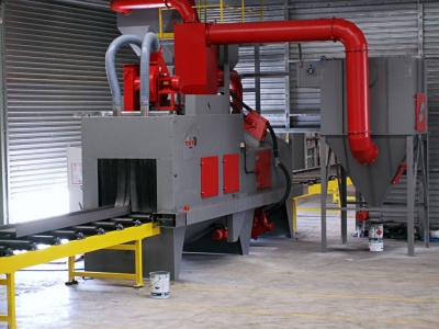 Tìm đâu địa chỉ máy phun bi băng tải cuốn giá tốt Bình Dương