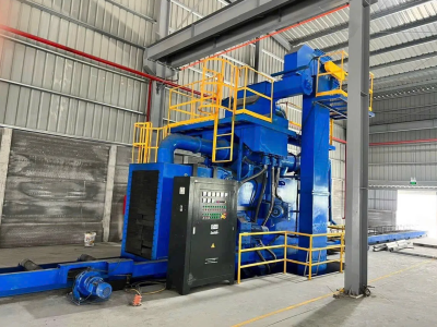 Phân Tích Lợi Ích Của Máy Phun Bi Tự Động Thông Qua Mô Hình Máy Phun Bi Thùng Quay Tự Động