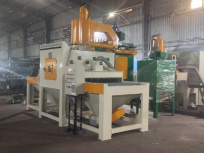 Nâng cao hiệu suất với máy phun cát nhiều đầu phun dạng lồng xoay