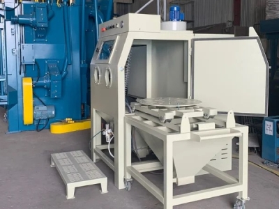 Cung cấp máy phun cát tự động dạng bàn xoay giá rẻ