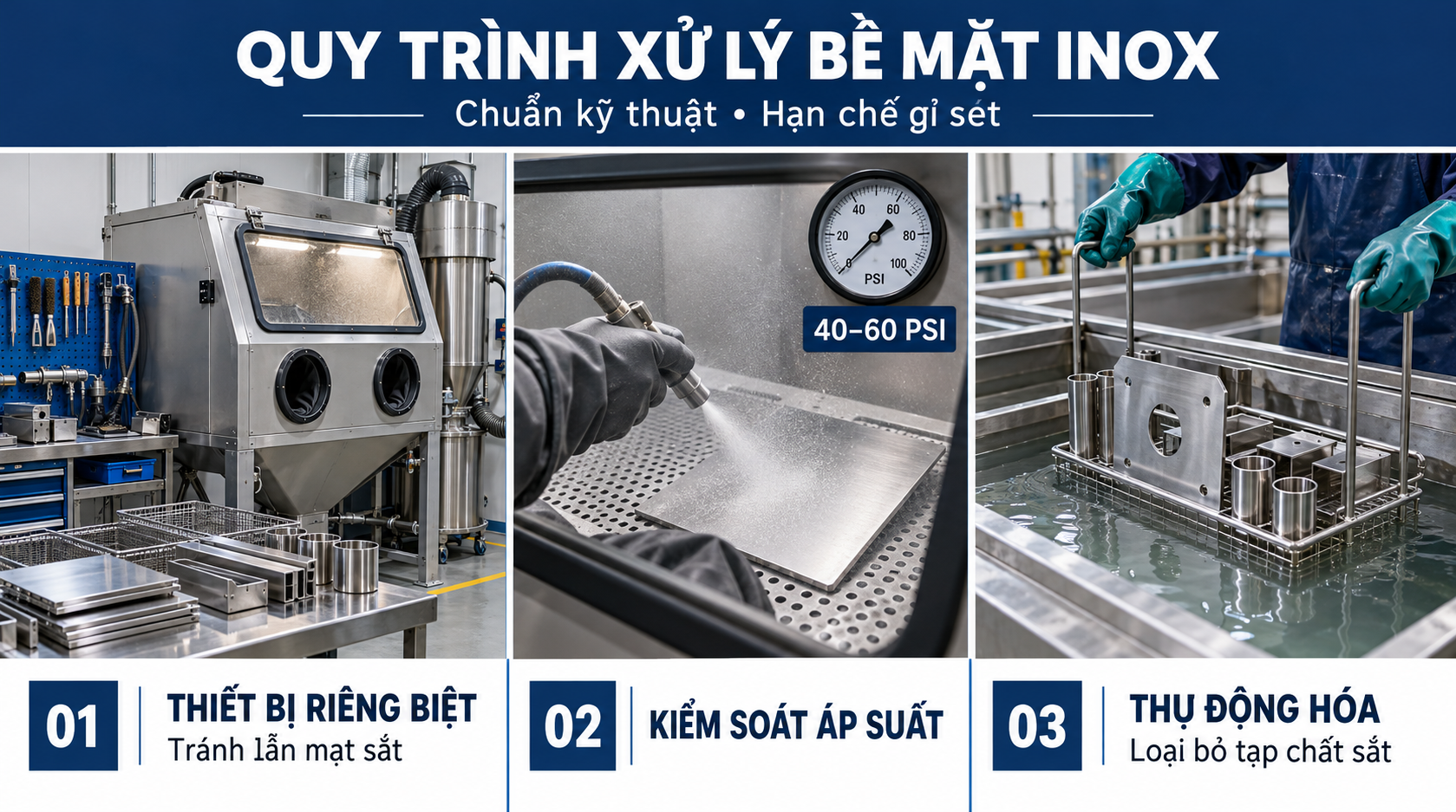 phun-hat-thuy-tinh-co-lam-inox-bi-nhiem-sat-khong